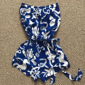 Lily Pulitzer Nautical Romper